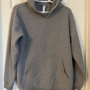 Lulu Gray Hoodie Sweatshirt